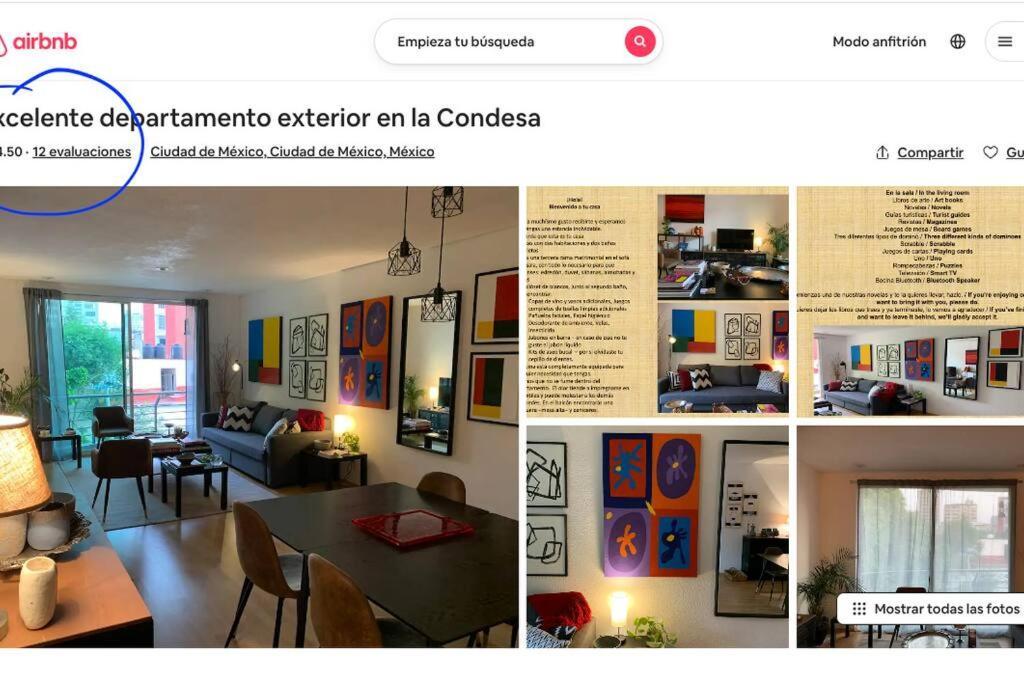 Excelente Departamento En La Condesa Daire Meksika Dış mekan fotoğraf